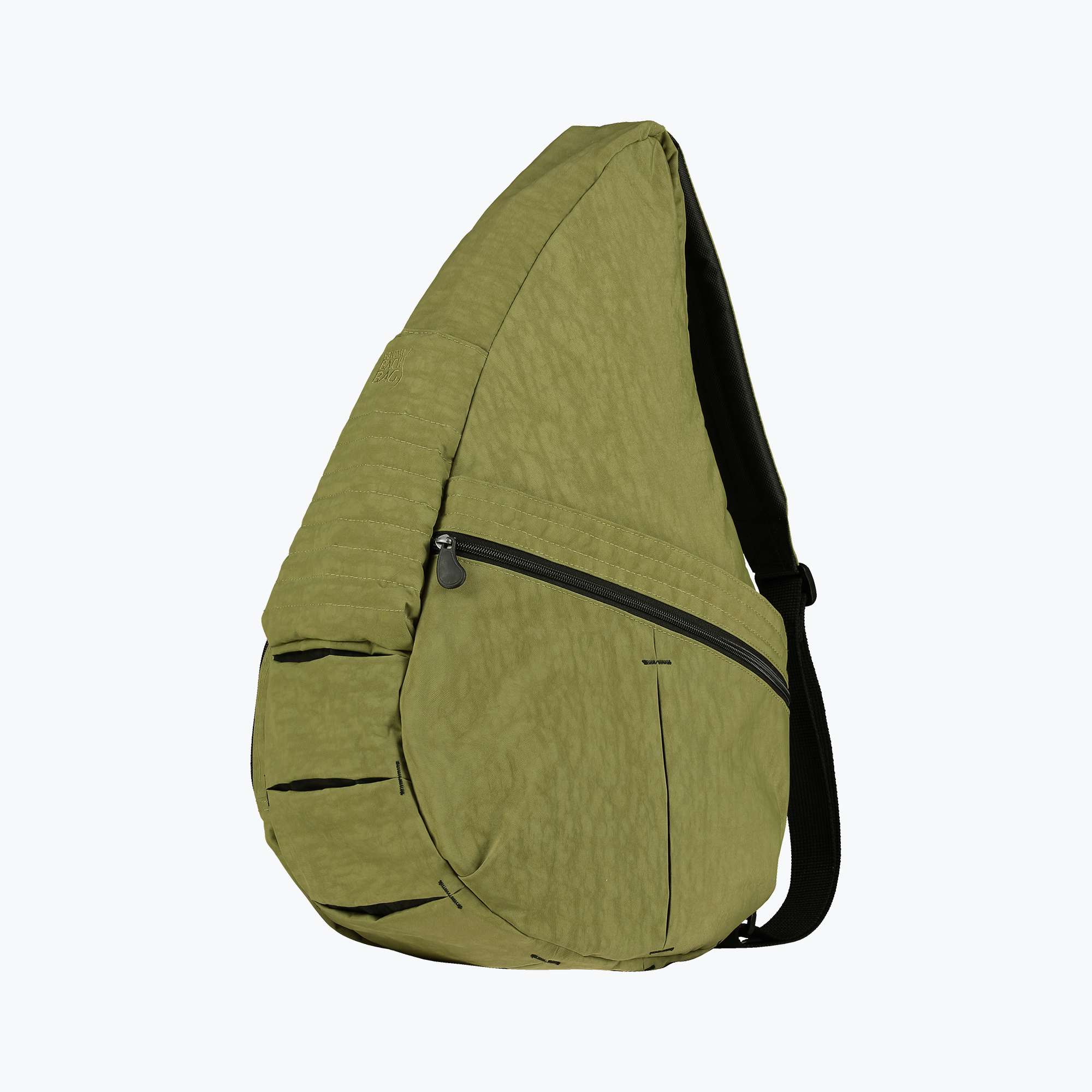 Textured Nylon Big Bag Bamboo Forest