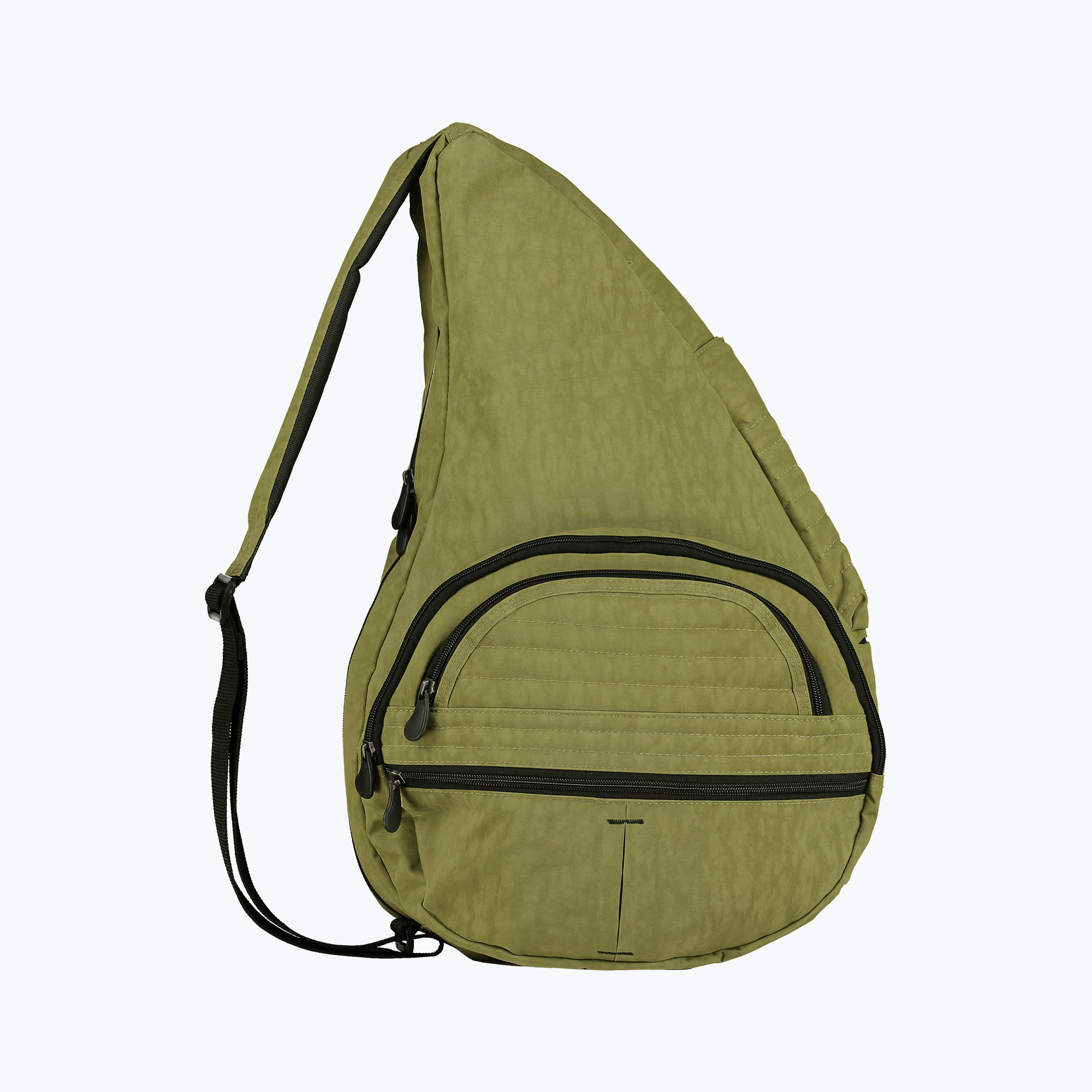Textured Nylon Big Bag Bamboo Forest