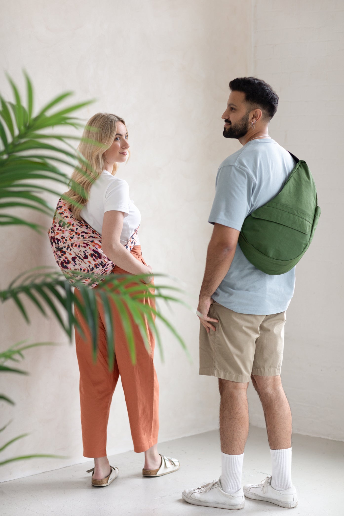 Textured Nylon Evergreen M#colour_evergreen