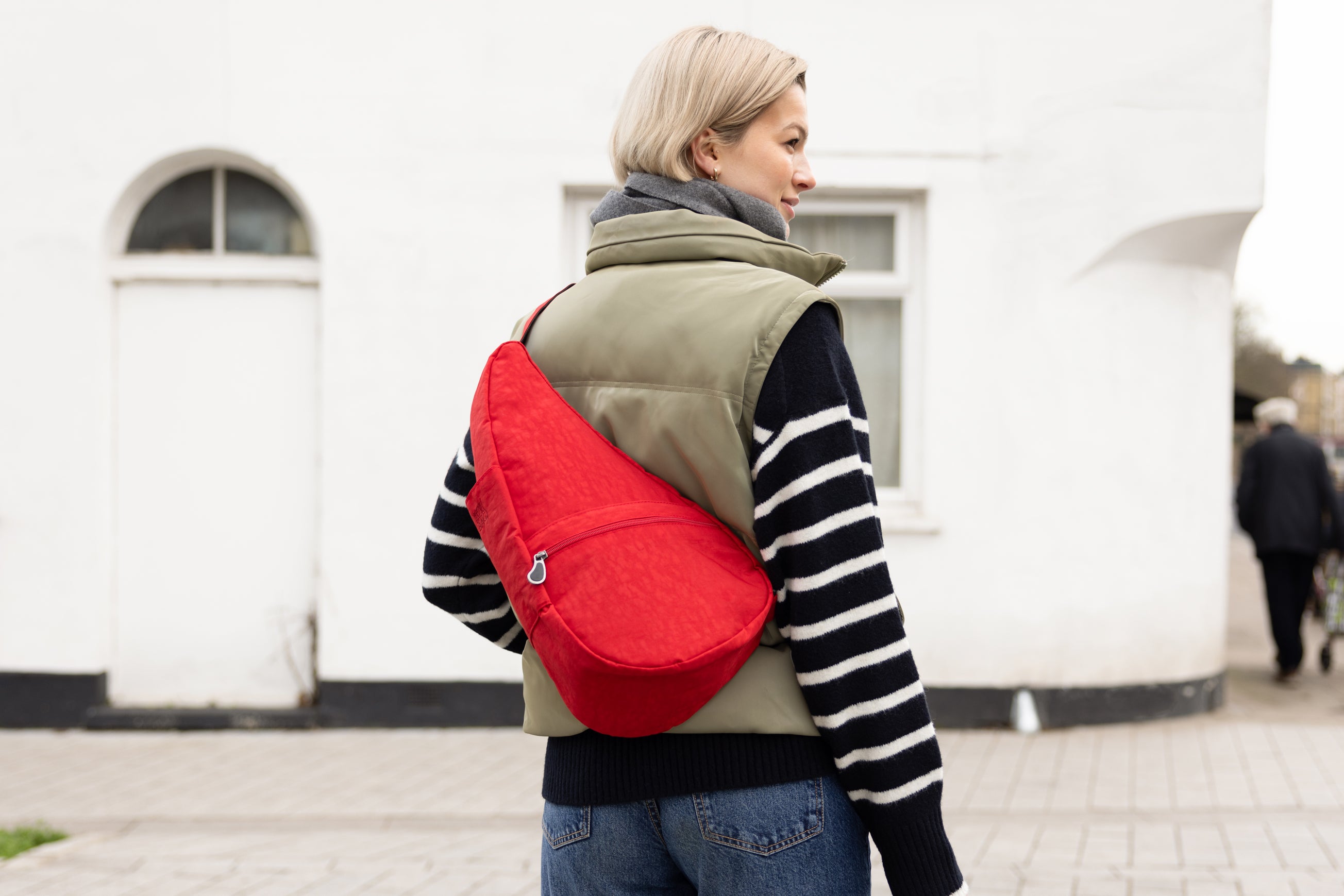 Textured Nylon Crimson S