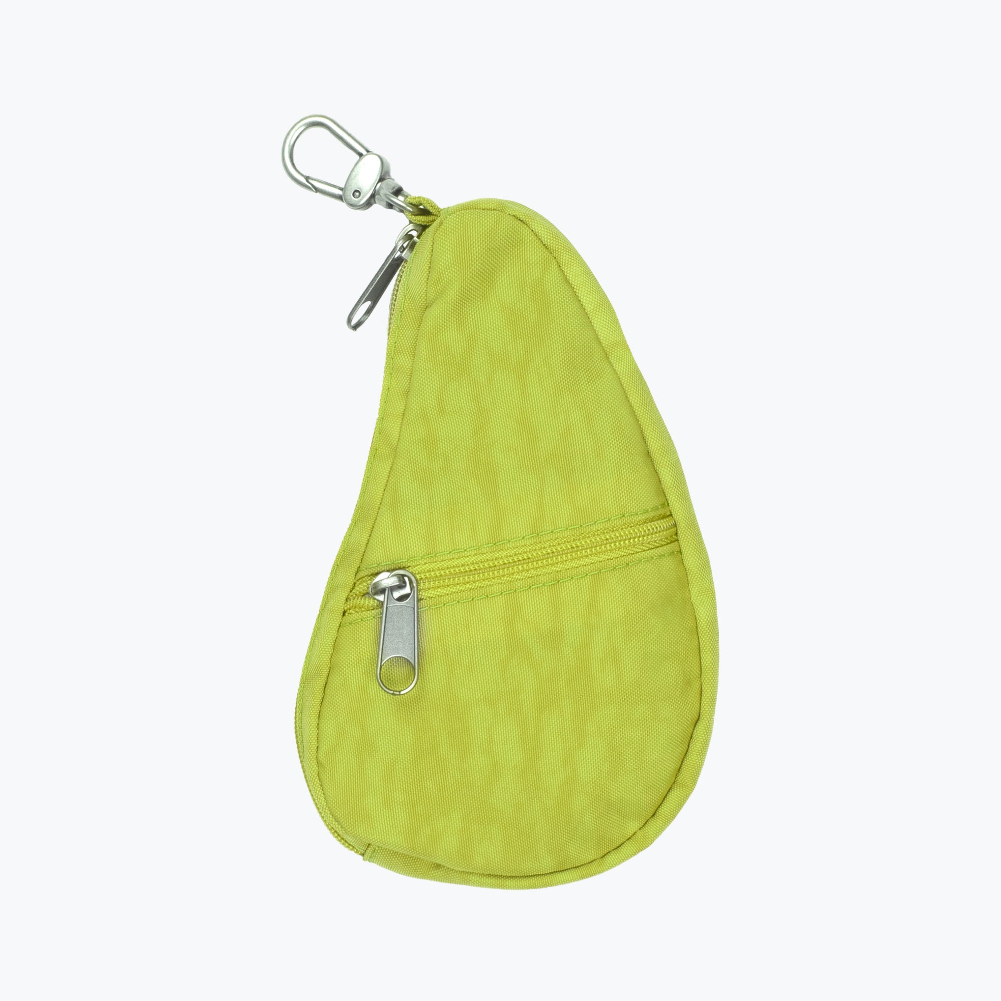 textured nylon pouch Limoncello