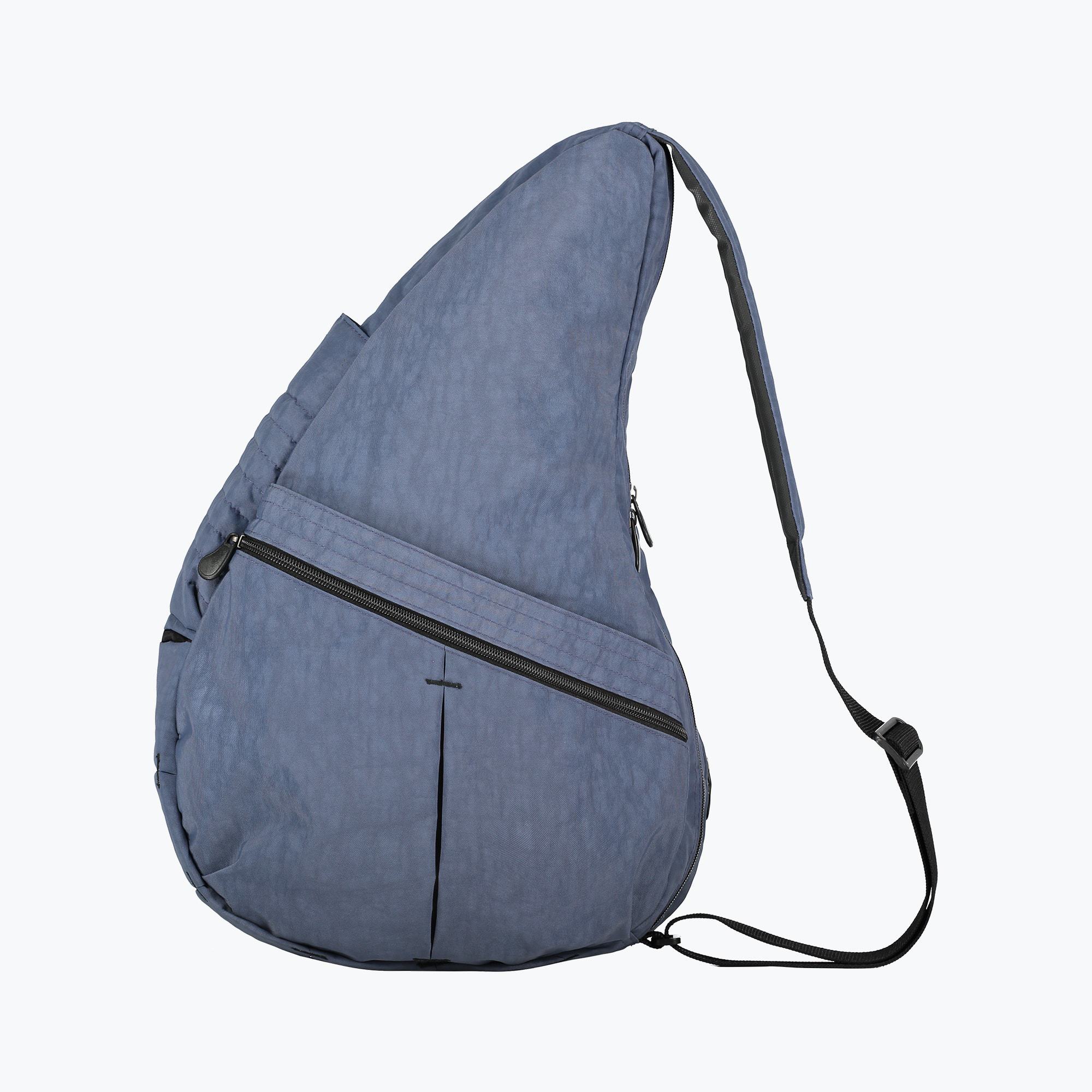 Textured Nylon Big Bag Vintage Indigo