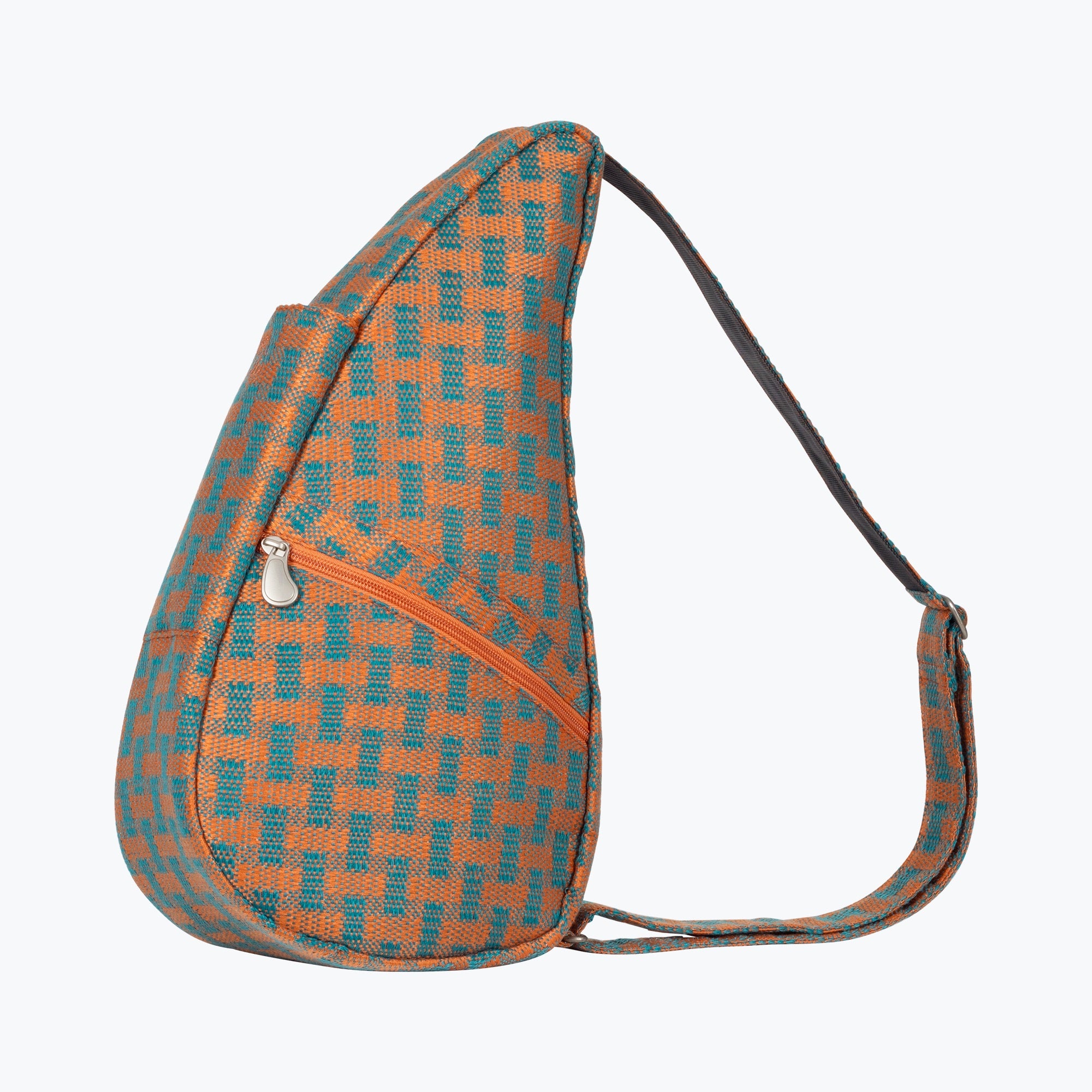Basketweave Pumpkin Small Healthy Back Bag
