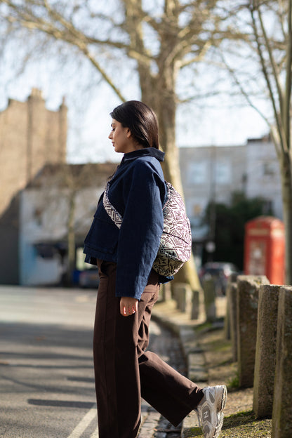 Folklore Brown Sall Healthy Back Bag