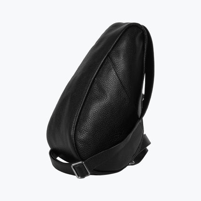 Sling Bag - Black Leather