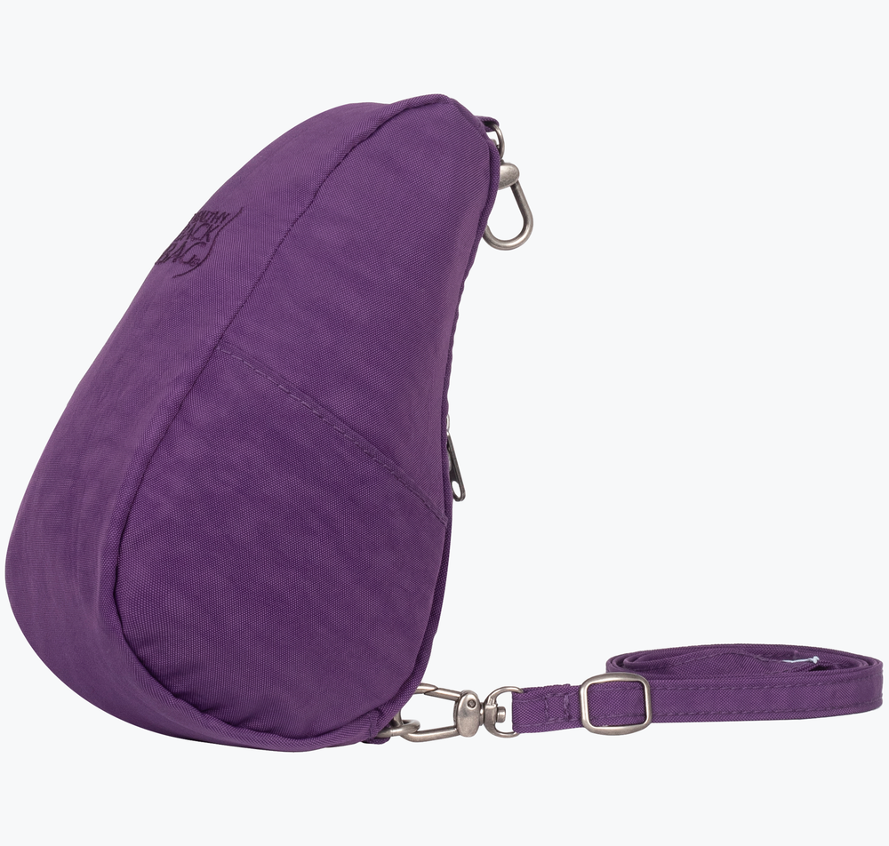 Textured Nylon Mini Baglett Blackberry#colour_blackberry