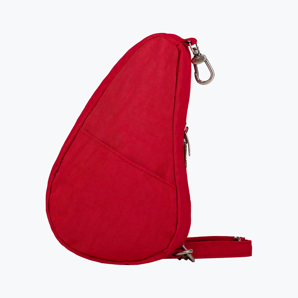 Textured Nylon Mini Baglett Crimson#colour_crimson