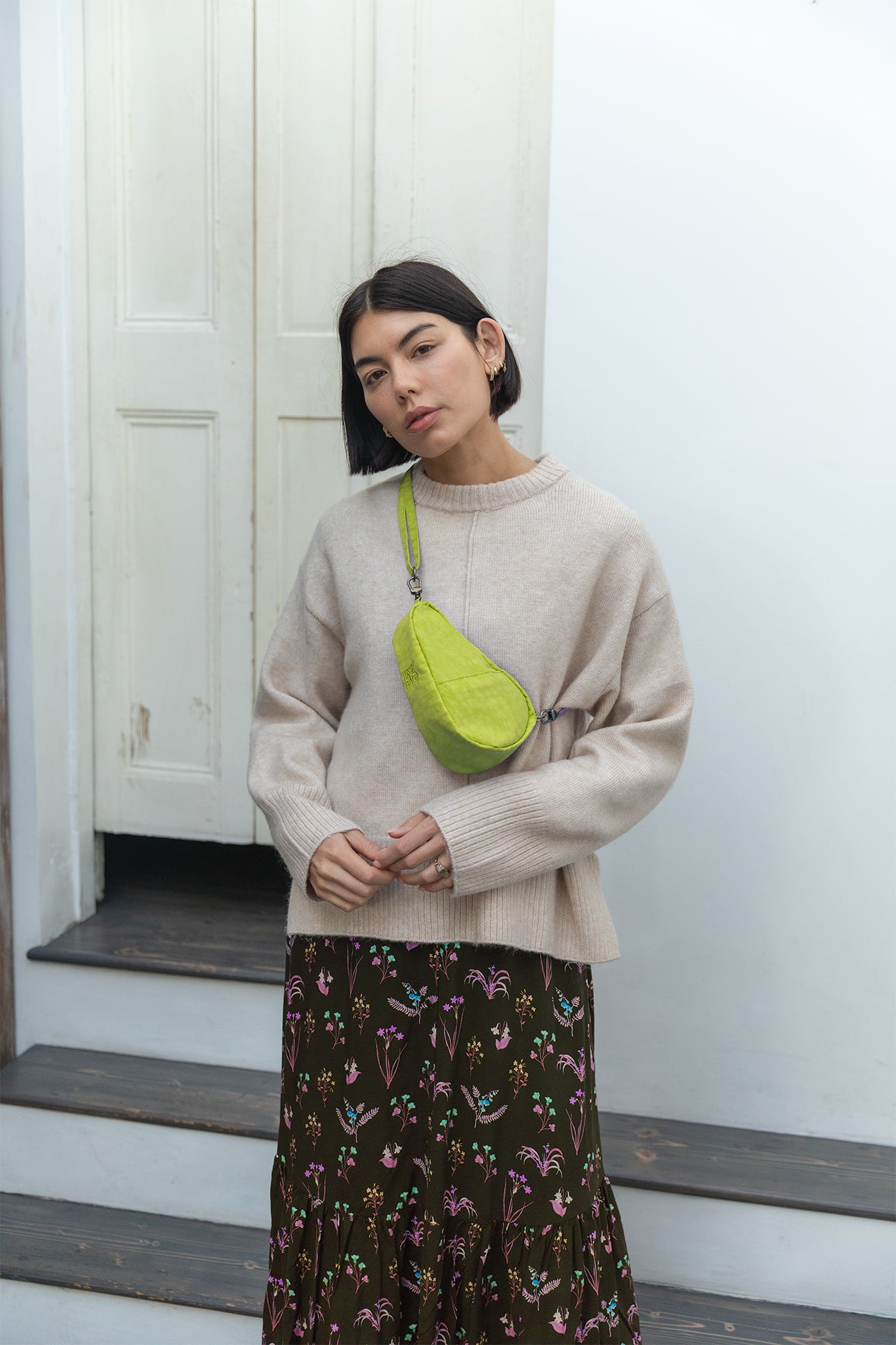 Textured Nylon - Mini Baglett