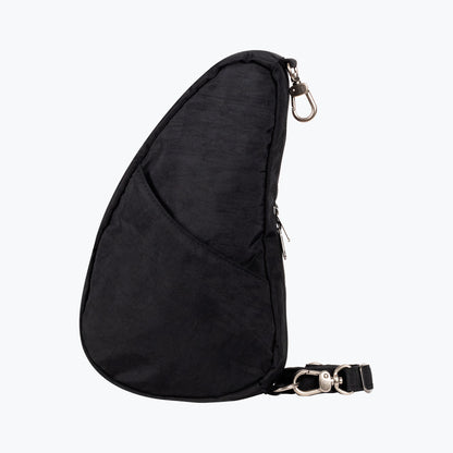 Textured Nylon Baglett - Black