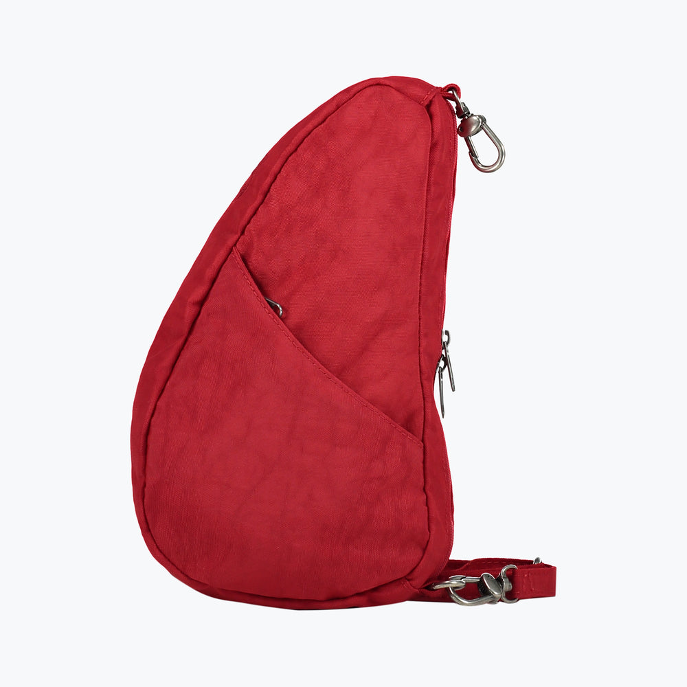 Textured Nylon Baglett Crimson#colour_crimson