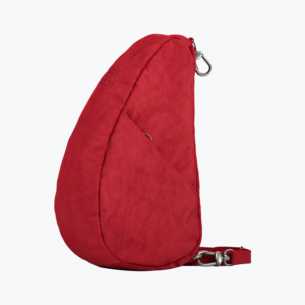 Textured Nylon Baglett Crimson#colour_crimson