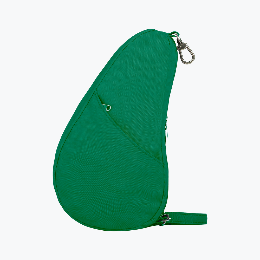 Textured Nylon Baglett Emerald #colour_emerald