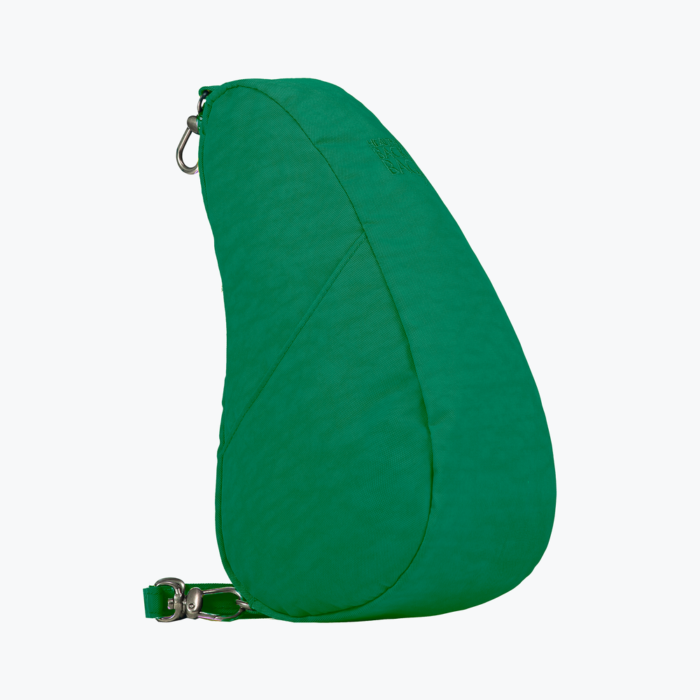 Textured Nylon Baglett Emerald #colour_emerald