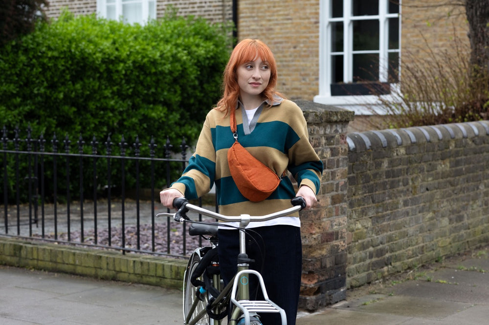 Textured Nylon Baglett Pumpkin#colour_pumpkin