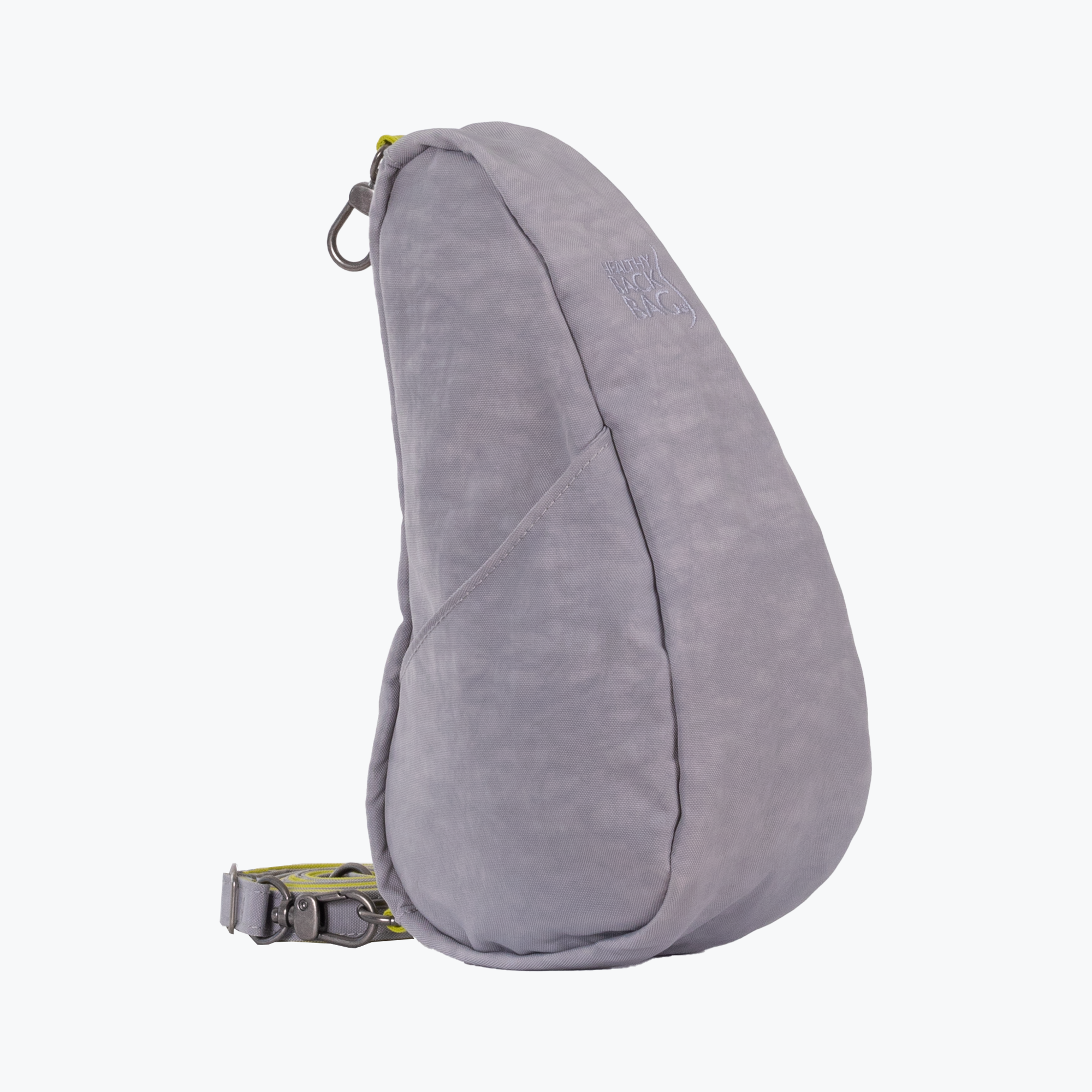 Textured Nylon Rocket Grey/Lime Zest - Baglett