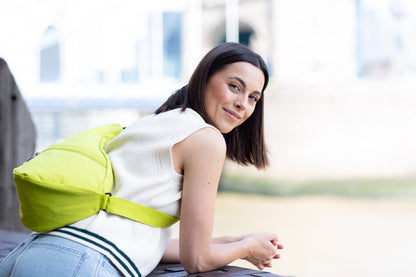 Textured nylon lime zest 