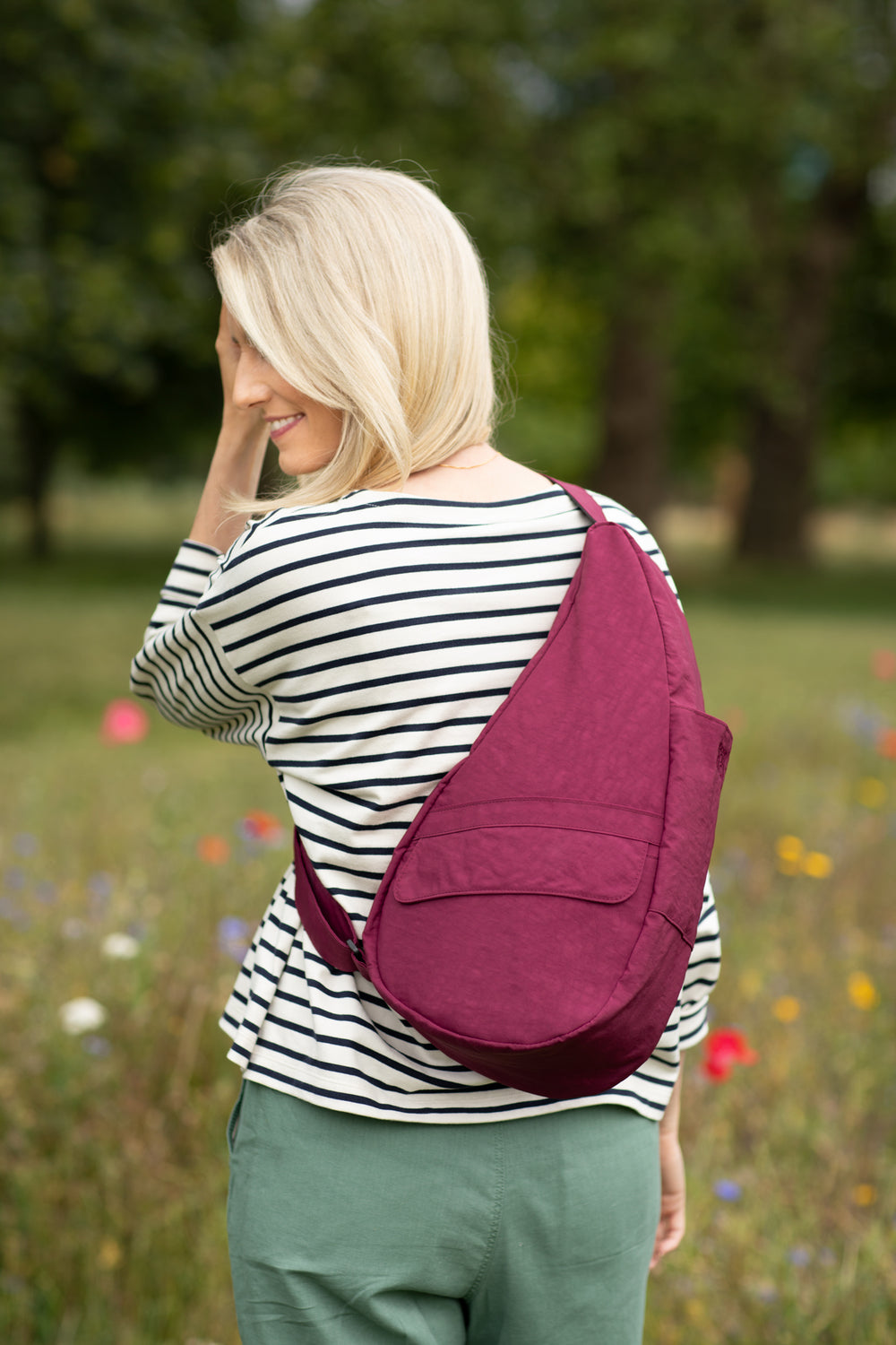 Textured Nylon Ruby S#colour_ruby