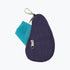 textured nylon pouch Blue Night 