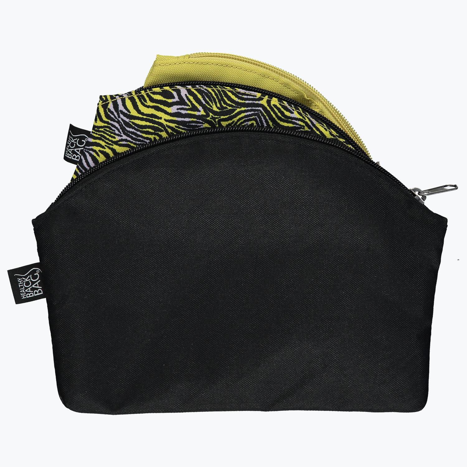 Pouch in Pouches - Black, Urban Zebra, Citron