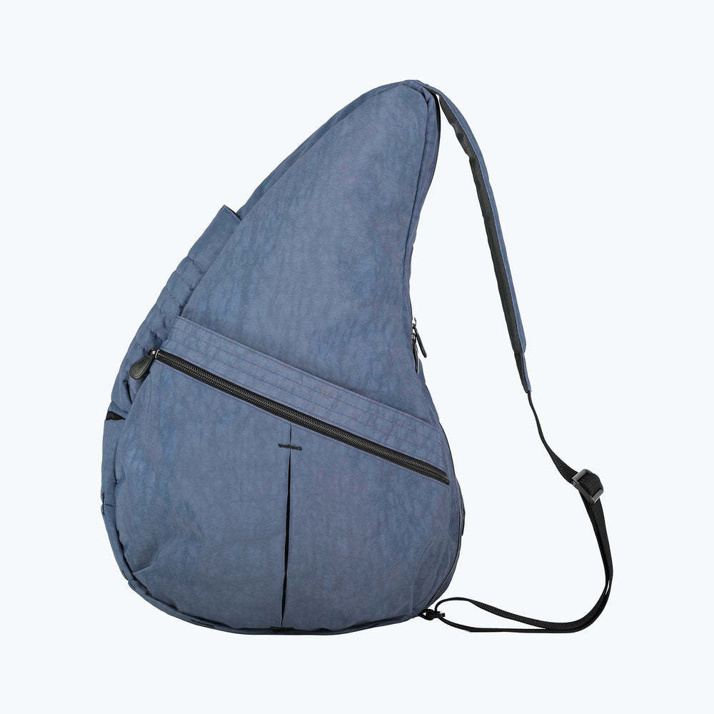 Textured Nylon Big Bag Vintage Indigo#colour_vintage-indigo