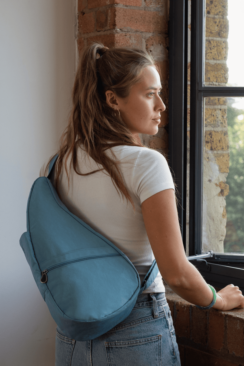 Textured Nylon Chambray #colour_chambray