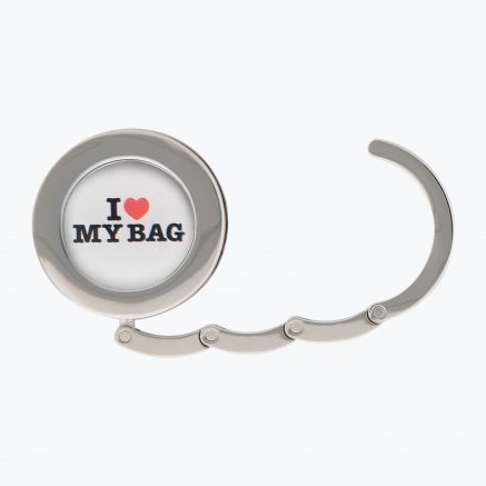 I Love My Bag Foldable Handbag Hook