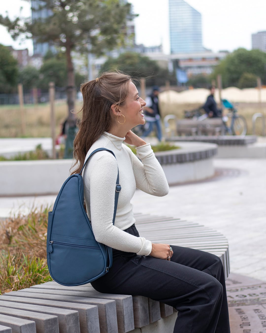Kipling - Who else thinks that wearing a bum bag as a crossbody is  comfortable and stylish at the same time? Loving this popping blue from the  New Classics collection