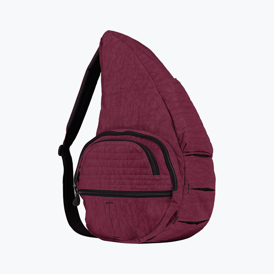 Textured Nylon Ruby Big Bag
